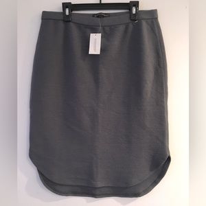 Banana republic gray skirt small nwt